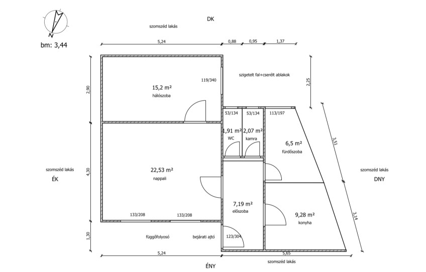 Budapest II. kerület Eladó Lakás Török utca